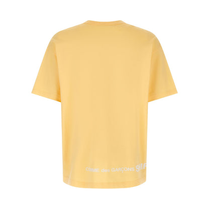 Comme Des Garçons Orange Cotton T-Shirt