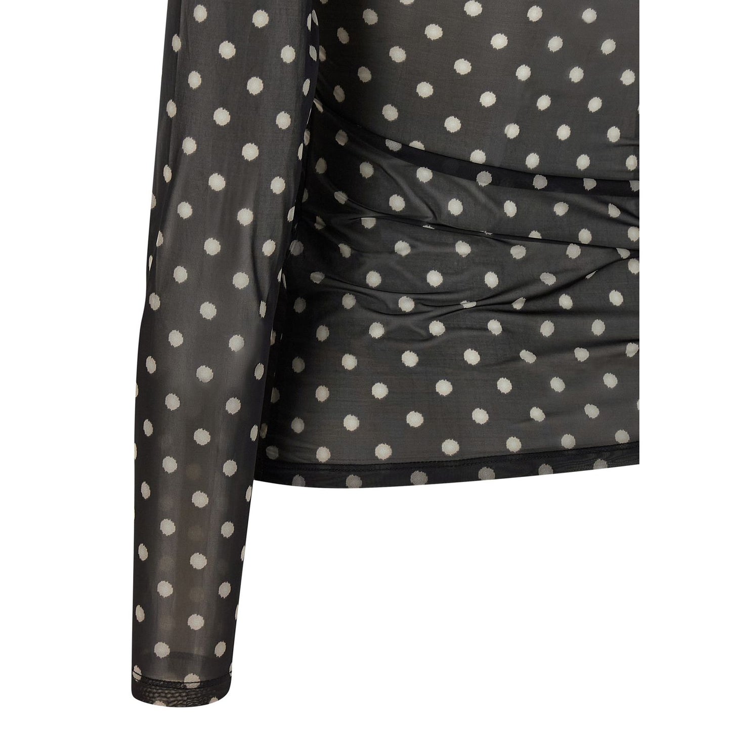 Ganni Black Polyester Sweatshirt