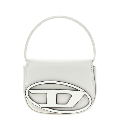 Diesel White Cowhide Handbag
