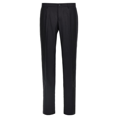 Dolce & Gabbana Blue Virgin Wool Two-Piece Suit