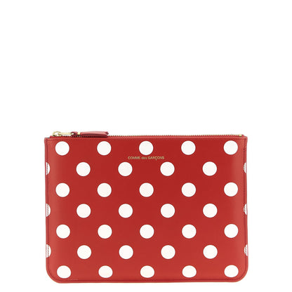 Comme Des Garçons Multicolor Calfskin Wallet