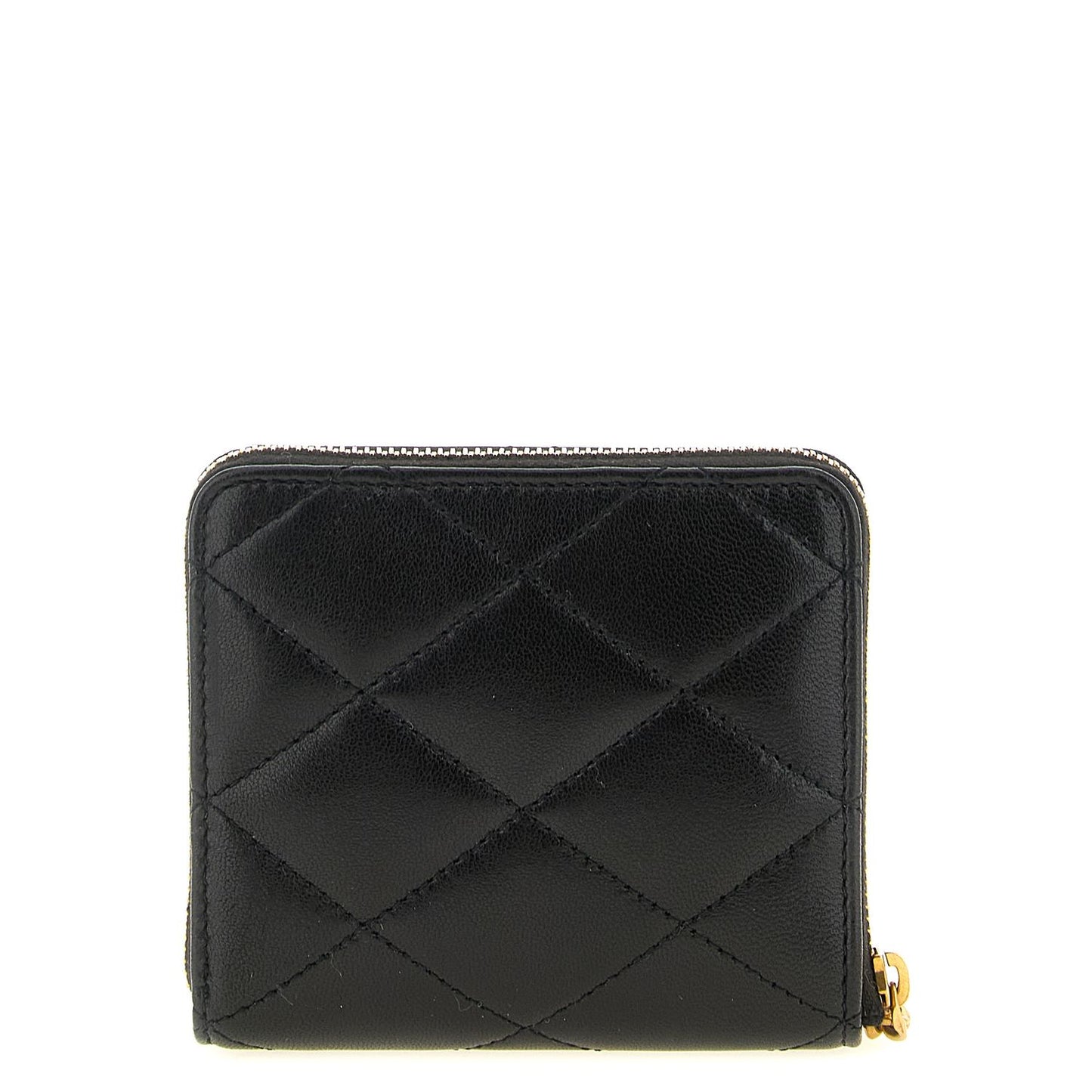 Saint Laurent Black Lamb Leather Cardholder