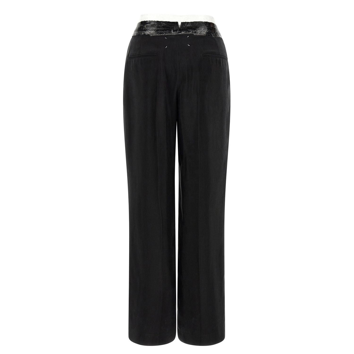 Maison Margiela Black Copper Casual Pants