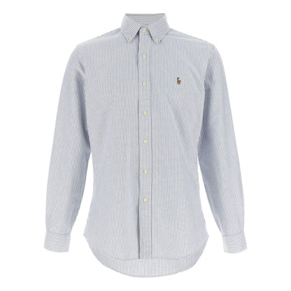 Polo Ralph Lauren Blue Cotton Blouse