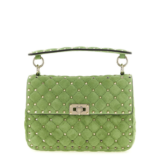Valentino Garavani Bicolor Calfskin Shoulder Bag