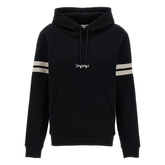 Saint Laurent Bicolor Cotton Sweatshirt