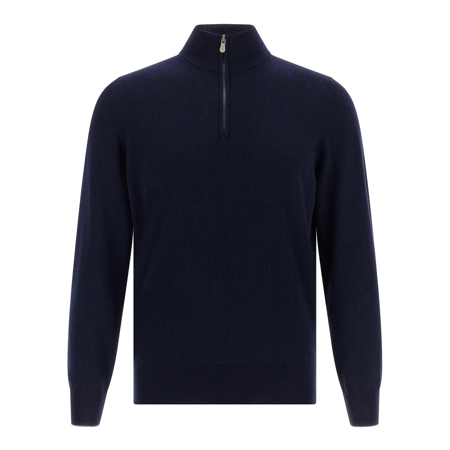 Brunello Cucinelli Blue Cashmere Cardigan