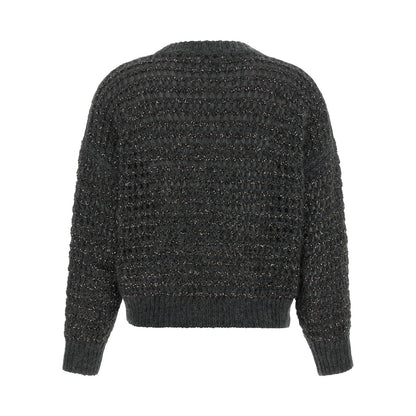 Brunello Cucinelli Gray Elastane Cardigan