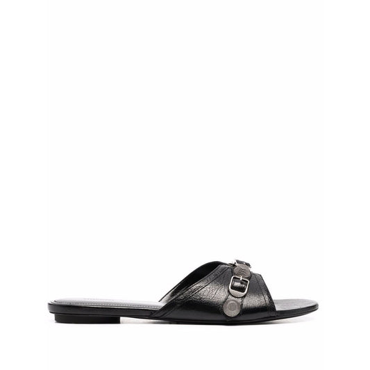 Balenciaga Cagole leather sandals Sandals
