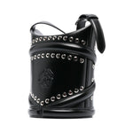 Alexander McQueen The Curve Studded Crossbody Bag 6564671BLEI1000