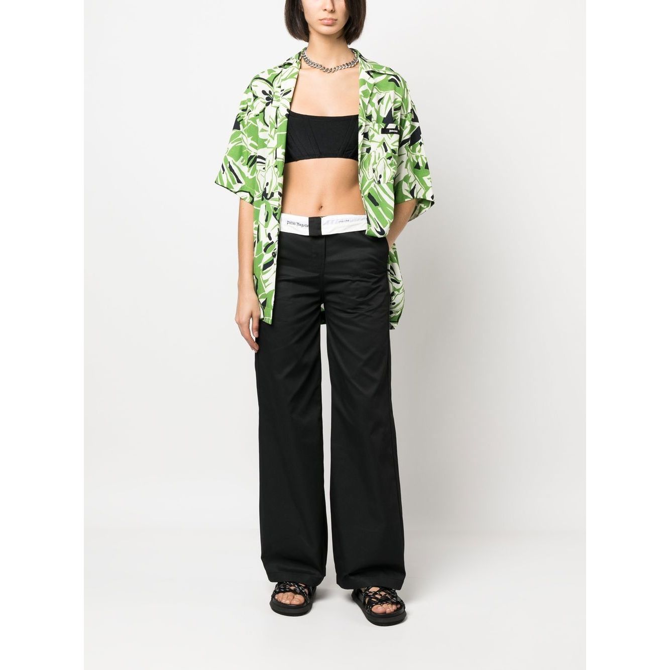 Palm Angels Trousers Black