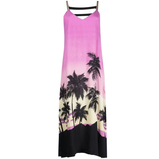 Palm Angels Dresses Purple Dresses