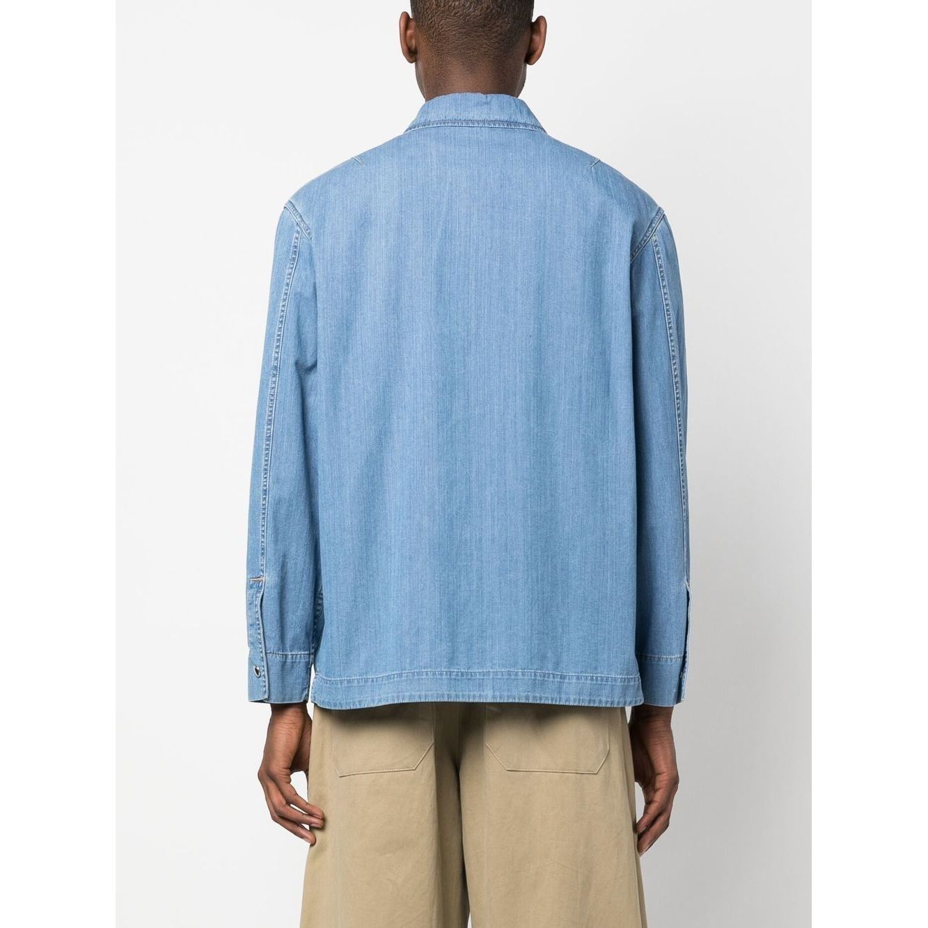 Lanvin Shirts Clear Blue
