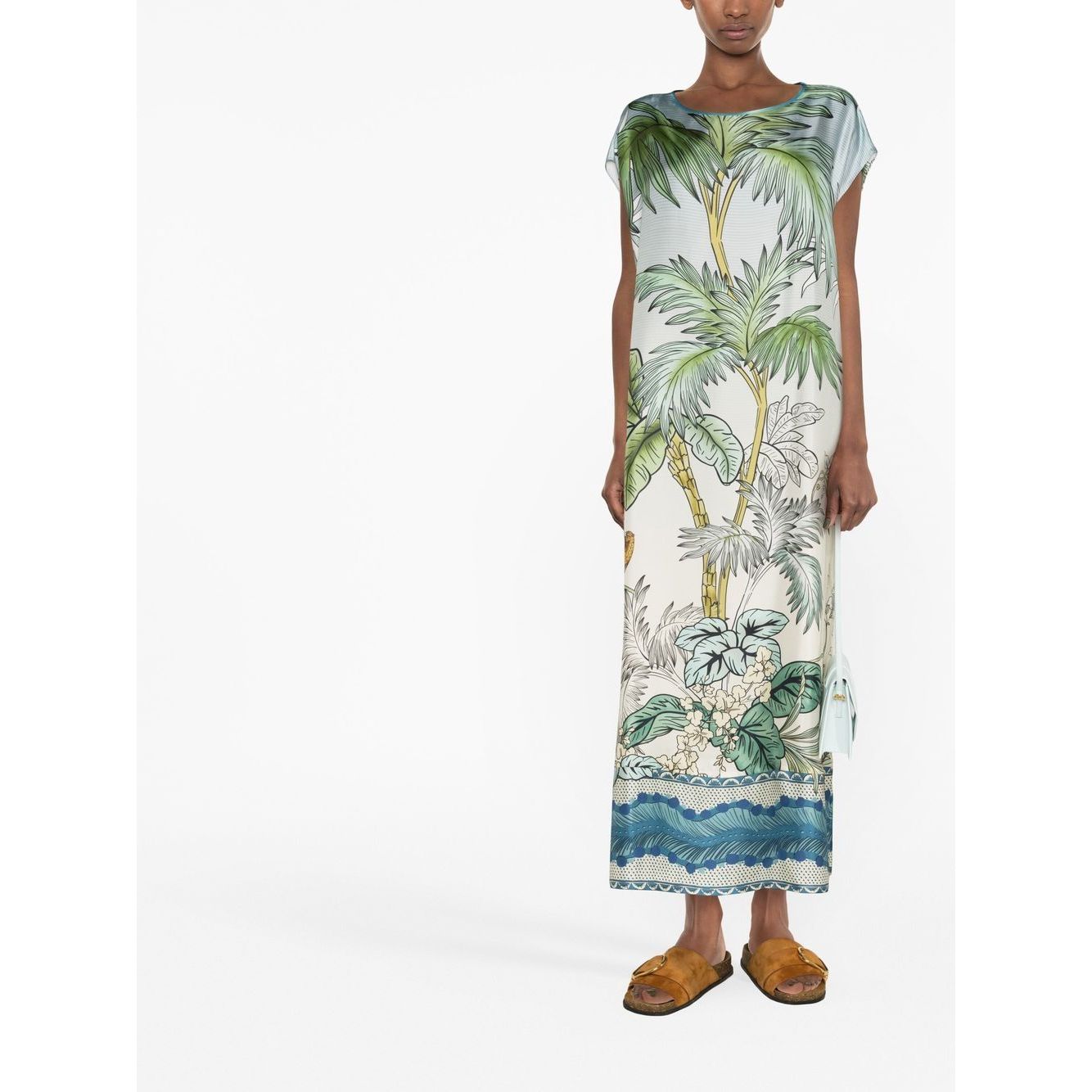 F.R.S . Dresses Clear Blue