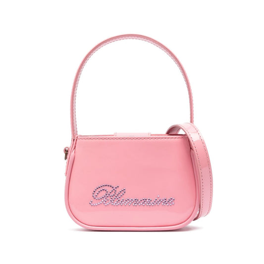 Blumarine crystal-embellished logo tote bag Handbag