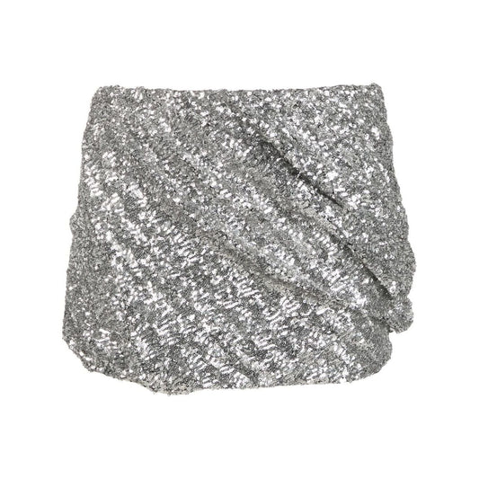 The Attico Skirts Silver 236WCS158E071002
