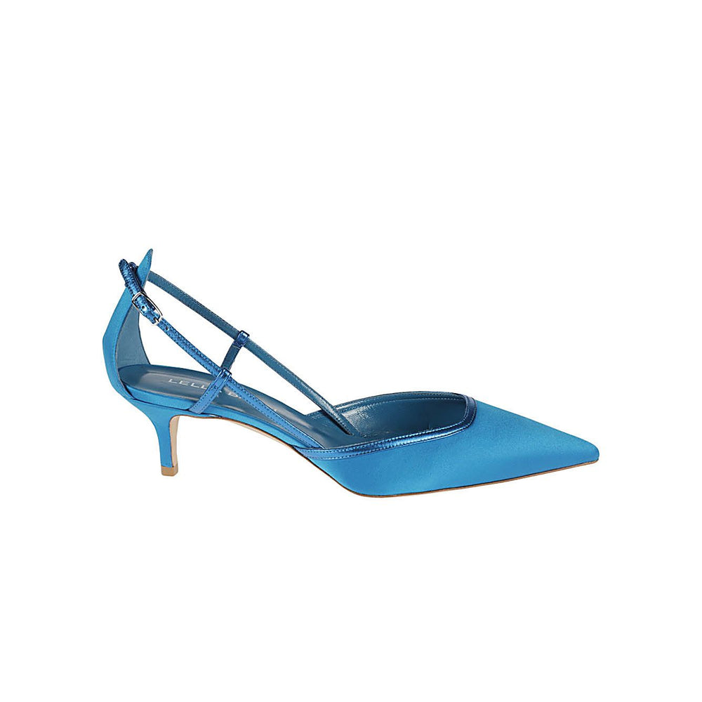 Lella Baldi With Heel Blue High Heel