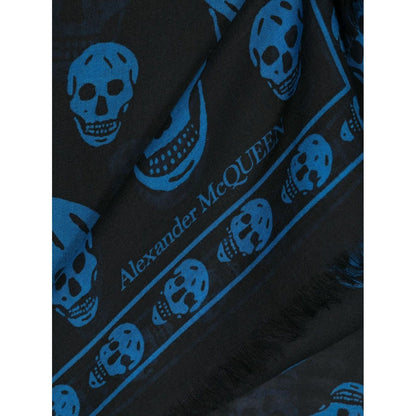 Alexander McQueen Skull silk blend scarf