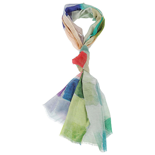 Patachouli Cotton blend stole