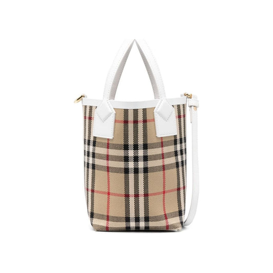 Burberry check motif mini bucket bag 8072348A1464
