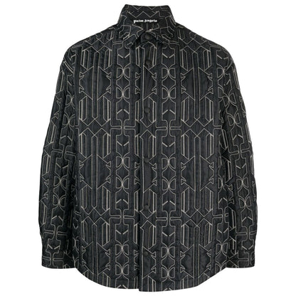 Palm Angels Shirts Grey Shirts