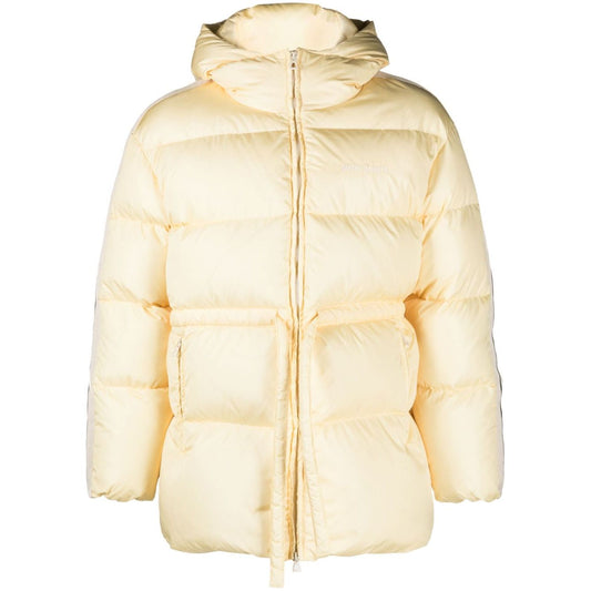 Palm Angels Coats Beige Jackets