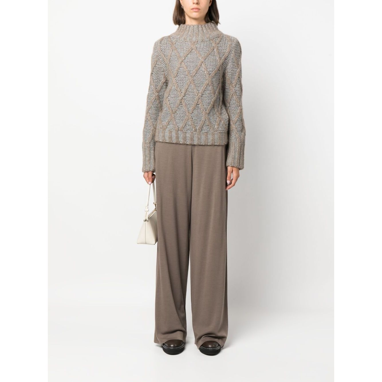 Fabiana Filippi Trousers Brown