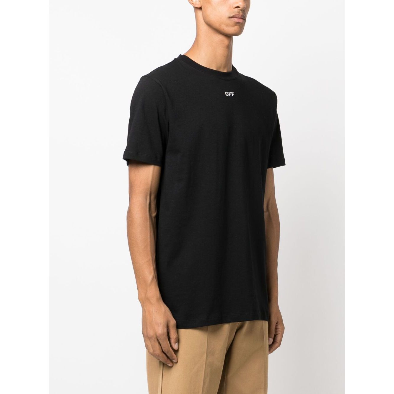 Off White Logo cotton t-shirt