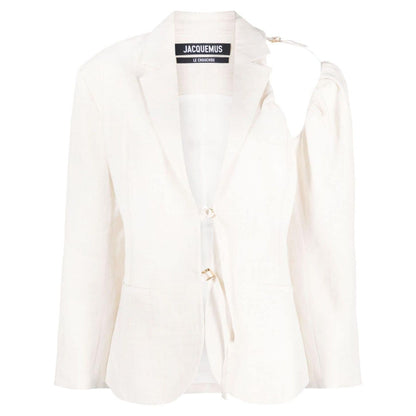 JACQUEMUS Jackets White