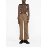 MARINE SERRE Trousers Beige Trousers