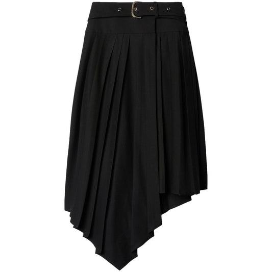 Off White Tech Drill Belt Pleated Skirt OWCW006F23FAB0021000