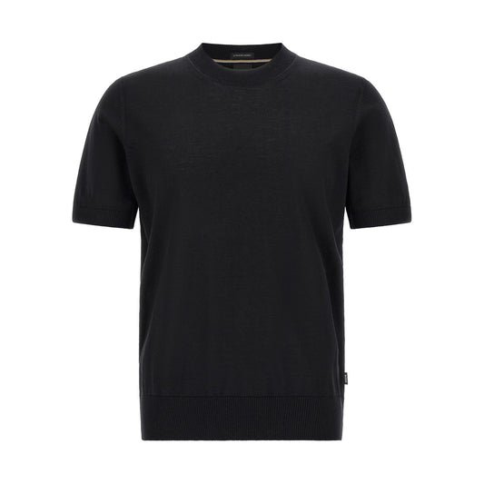 Hugo Boss Black Virgin Wool T-Shirt