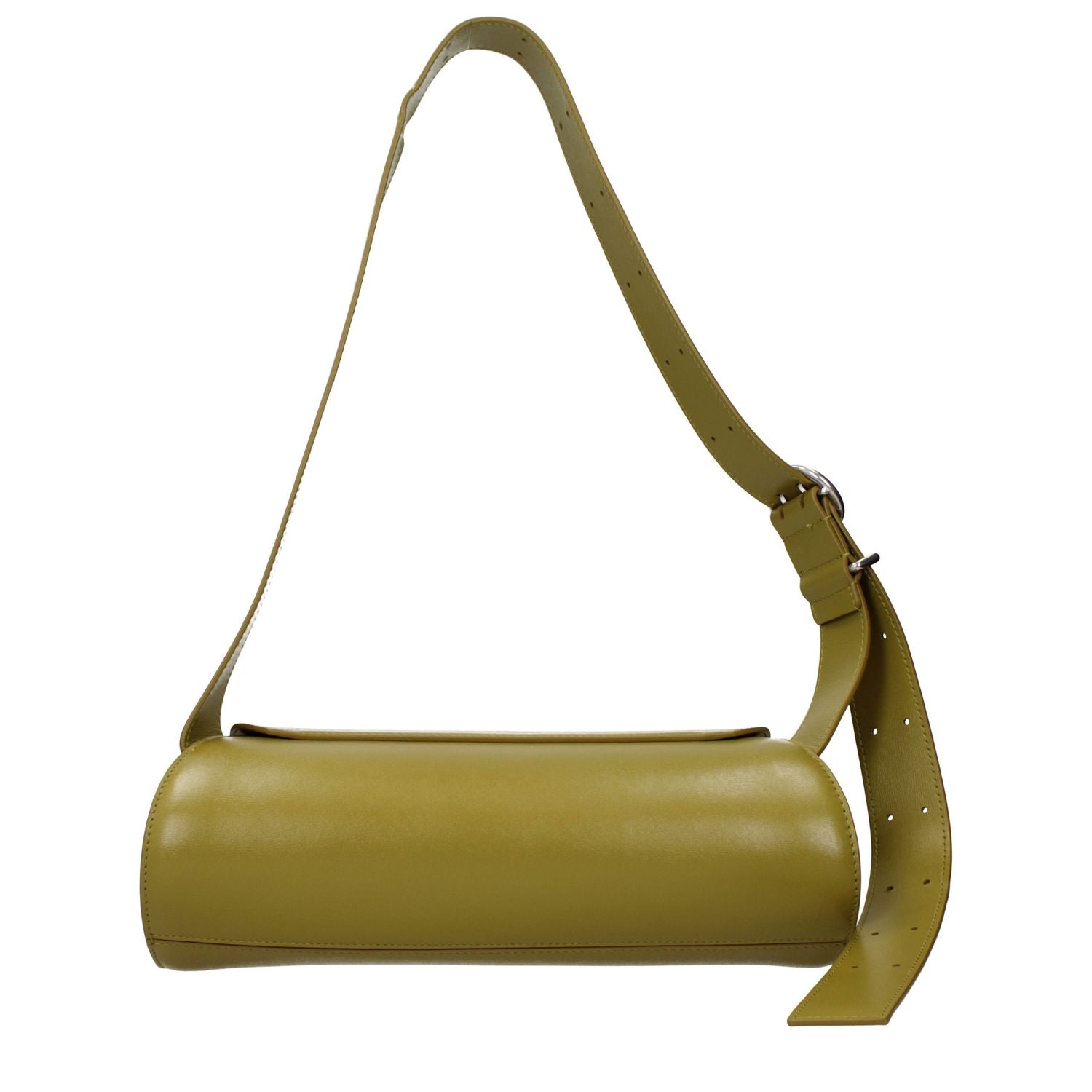 Jil Sander Green Leather Crossbody Bag