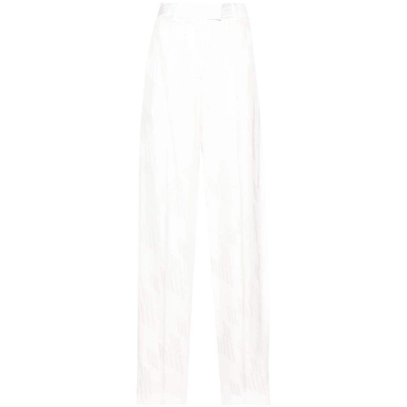 The Attico Trousers White