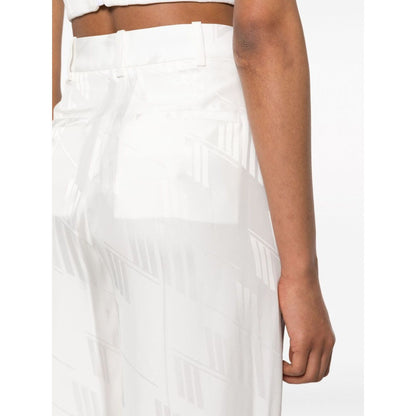 The Attico Trousers White