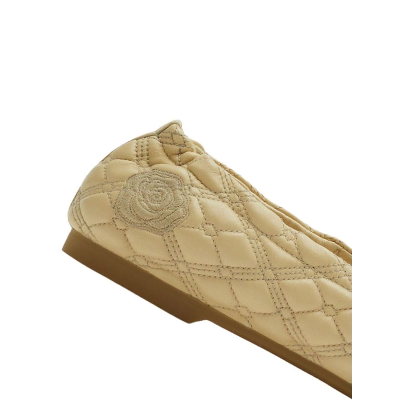 Burberry Sadler leather ballerinas