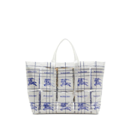 Burberry EKD logo-tag Transparent Tote Bag Shopper