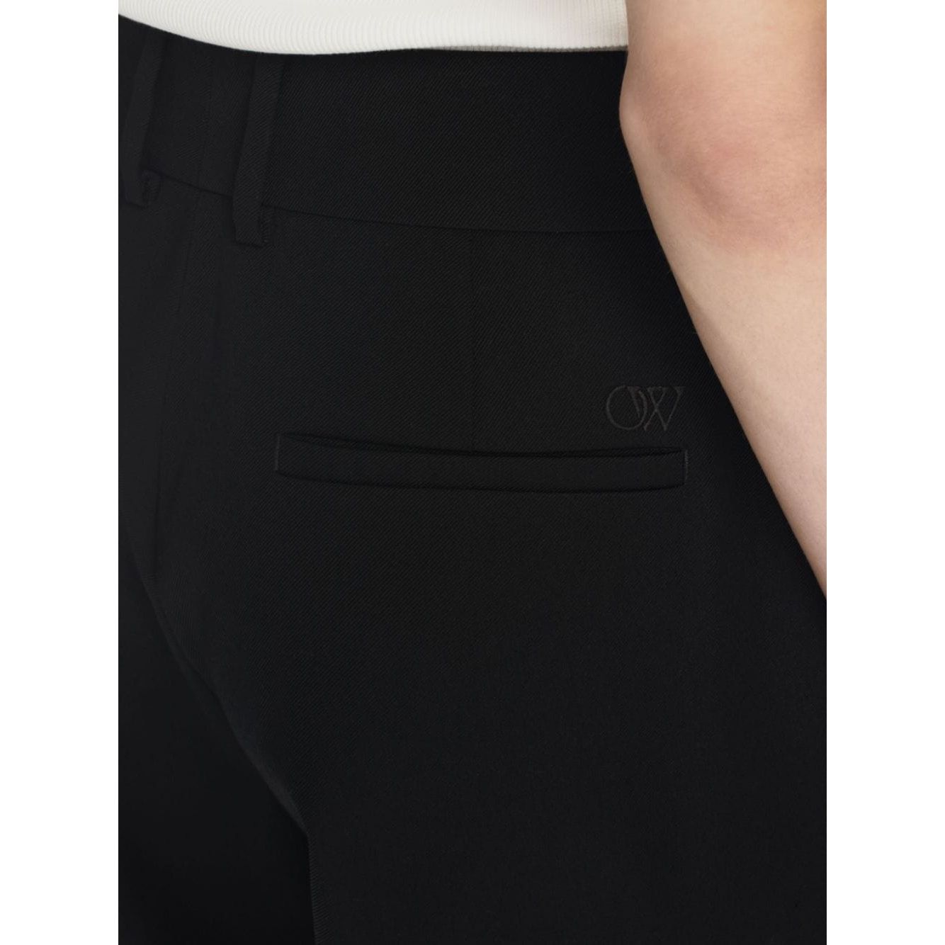 Off White Formal over wool trousers Trousers