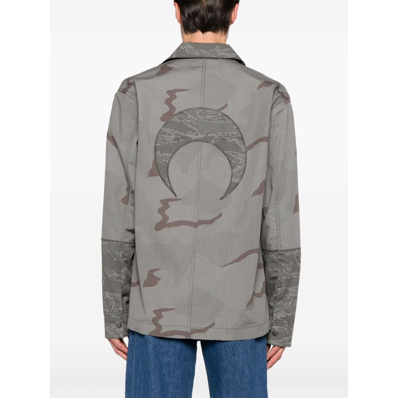 MARINE SERRE Coats Grey