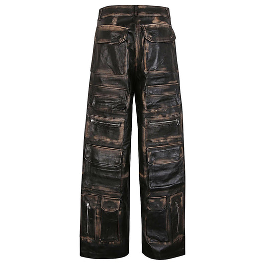 FERMAS.CLUB Trousers Black CARGOPANTSVINTAGEBLACK