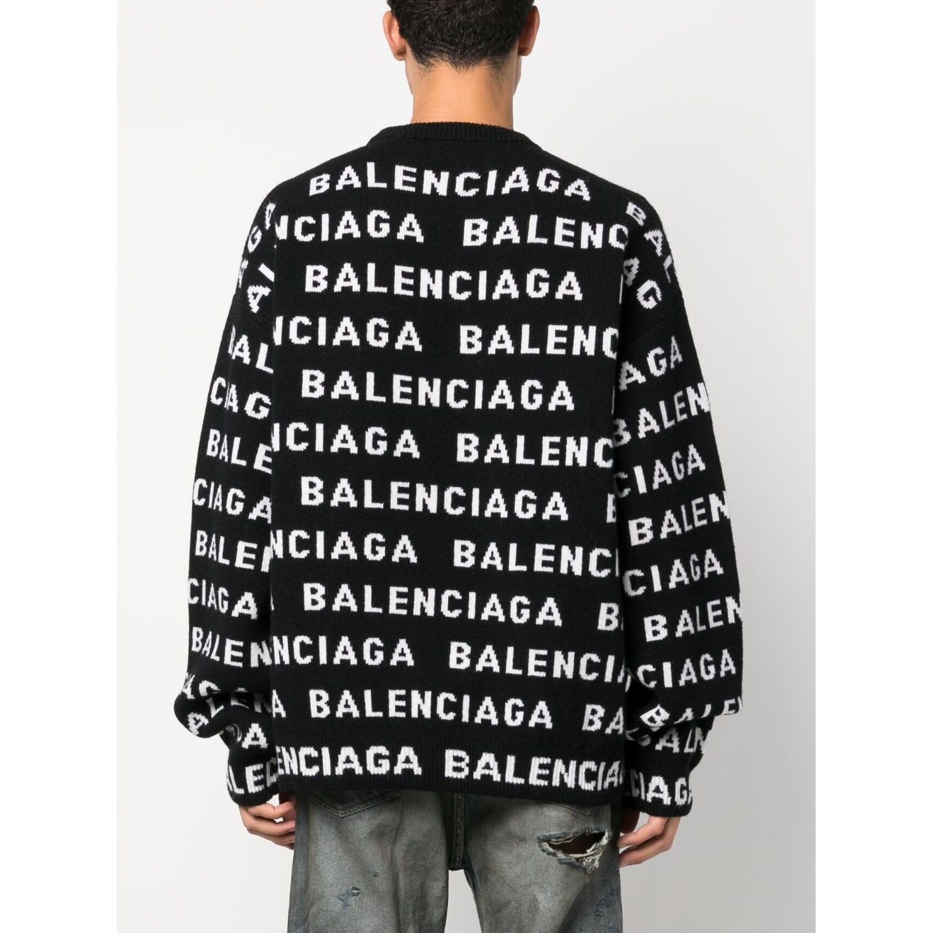 Balenciaga logo sweater