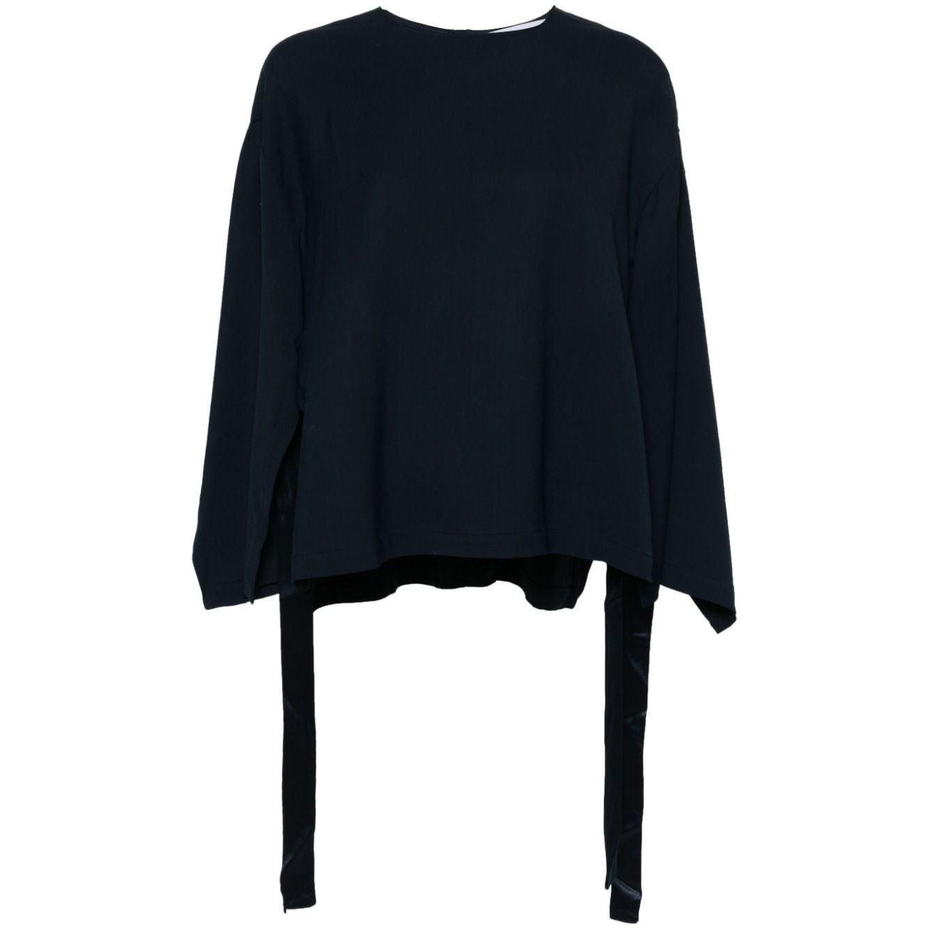 Erika Cavallini Semi-Couture Top Blue P4SR02K69