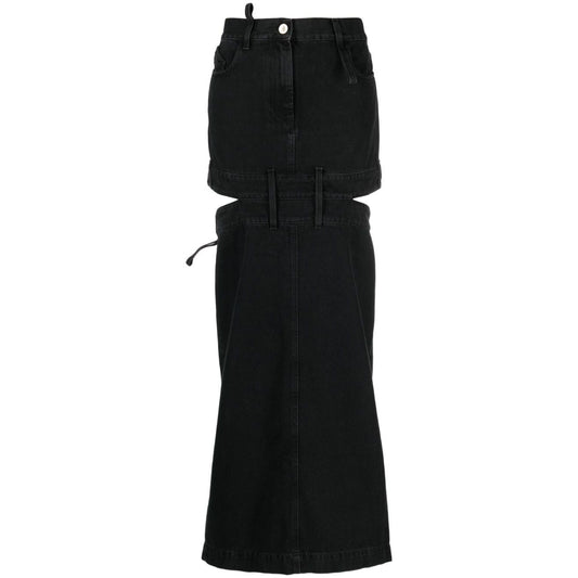 The Attico Skirts Black 241WCS191D068100