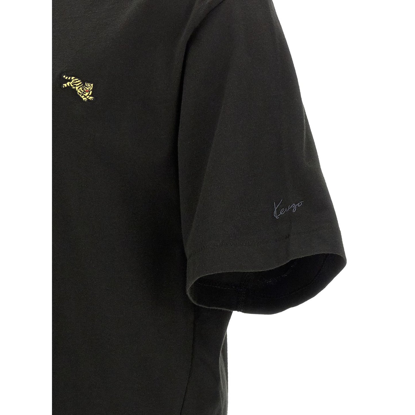 Kenzo Black Cotton T-Shirt