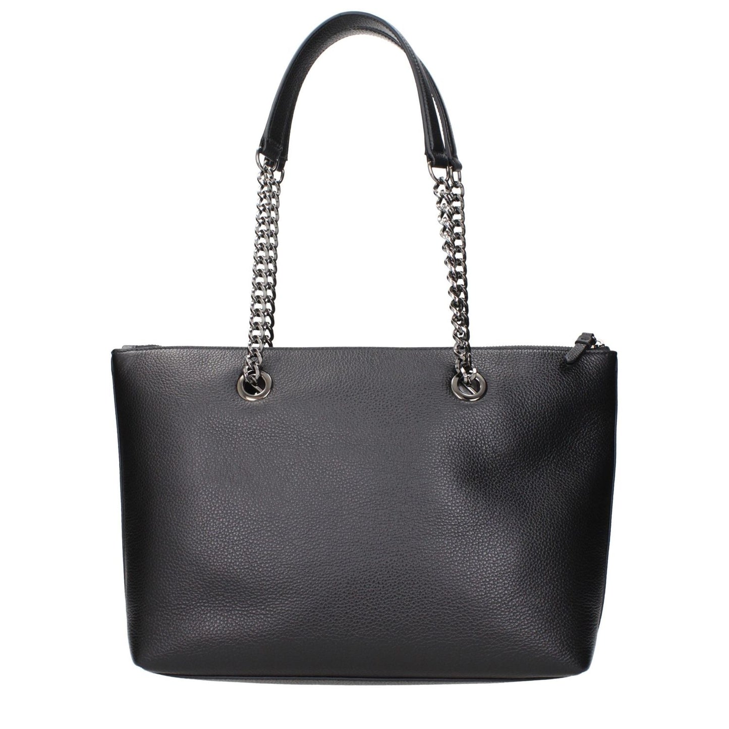 Jimmy Choo Black Leather Shoulder Bag