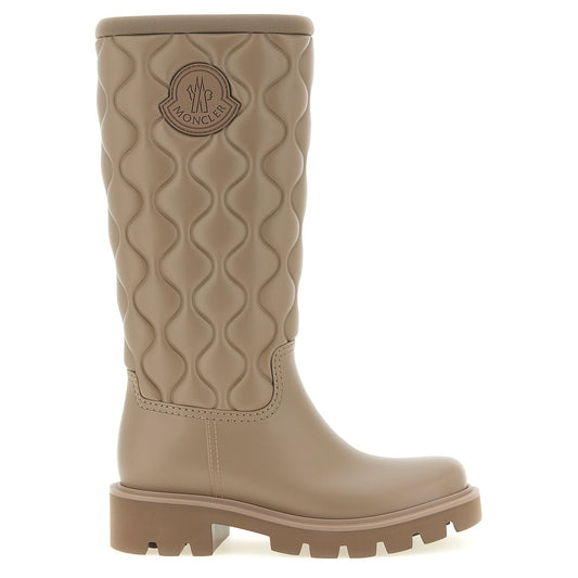Moncler Beige Pvc Over The Knee
