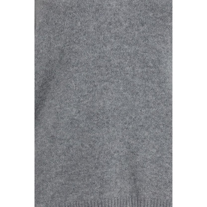 Allude Gray Cashmere Sweater