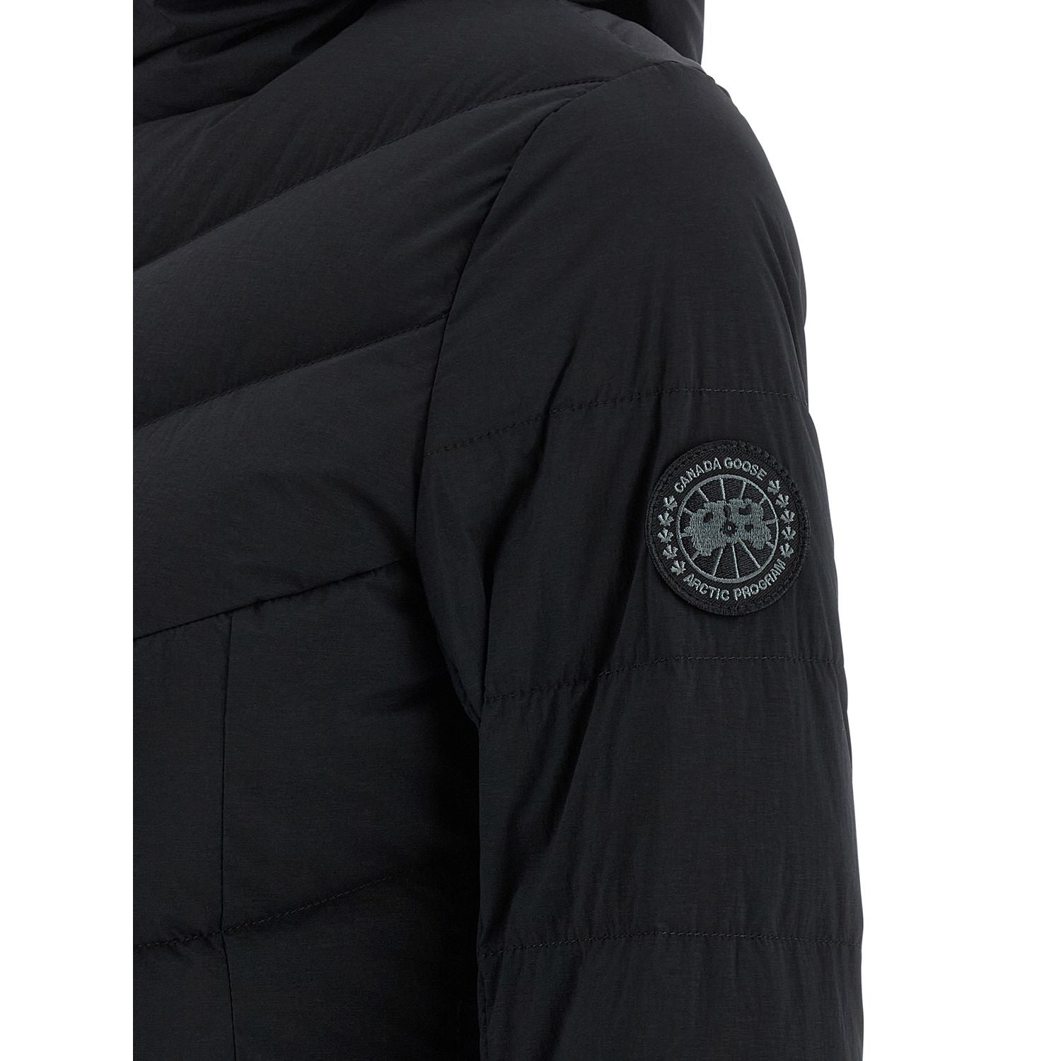 Canada Goose Black Polyamide Full-Length Jacket