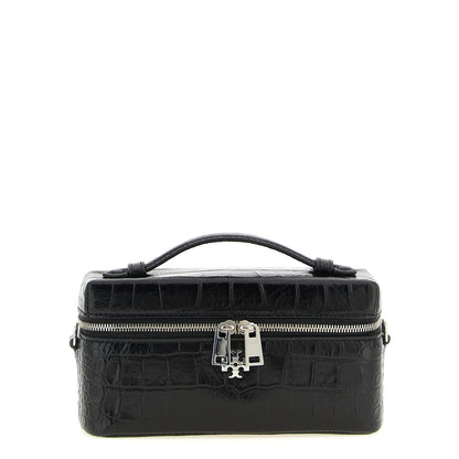 Tory Burch Black Lamb Leather Crossbody Bag
