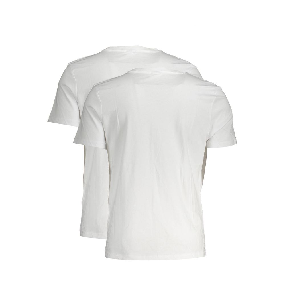 Fila White Cotton T-Shirt